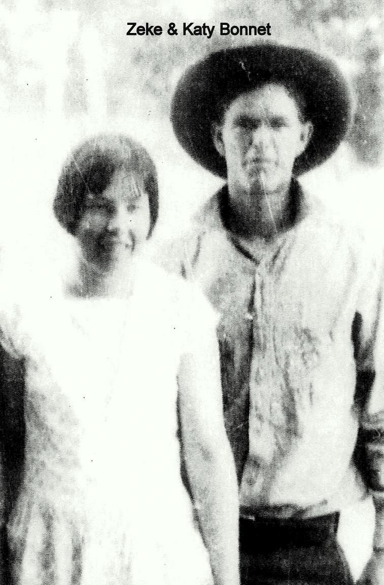Young Zeke and Katy Bonnet